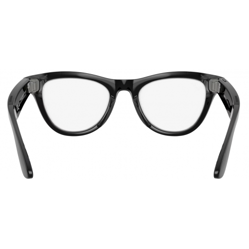 Умные очки Ray-Ban Meta* Skyler Gen 2 Shiny Black, Фотохромные линзы Graphite Green Transitions (RW4014)